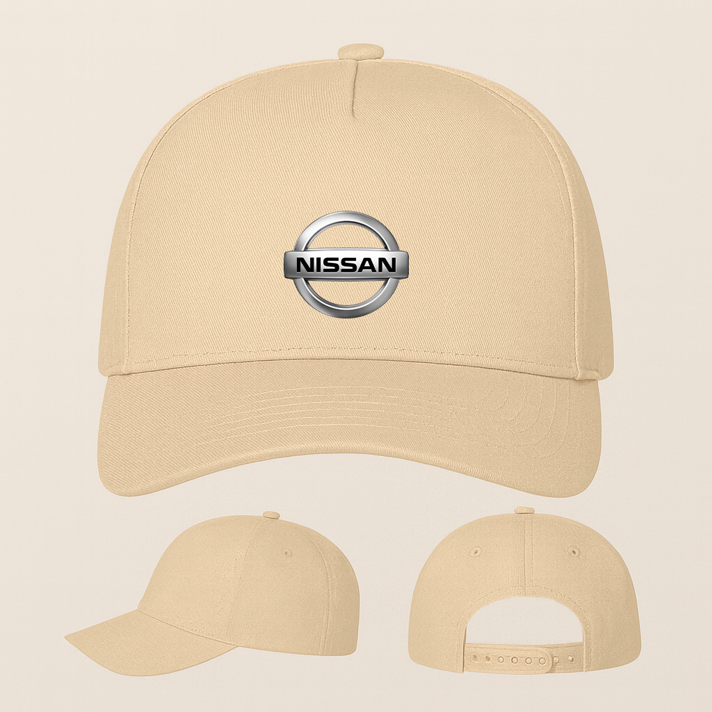 Nissan Car Five Panel Twill Snapback Cap